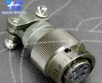 Цилиндрические разъемы стандарта MIL-DTL-26482 Series I с паяными контактами